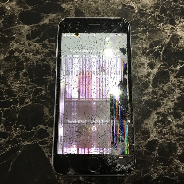 iPhone6S:液晶破損修理｜宮崎市島之内から緊急案件・誤操作発生！