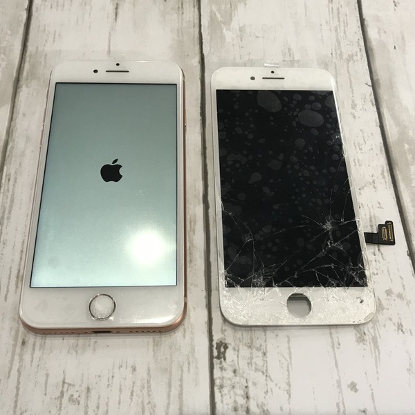 iPhone7:画面割れ修理交換｜宮崎市田吉よりガラス修理依頼。