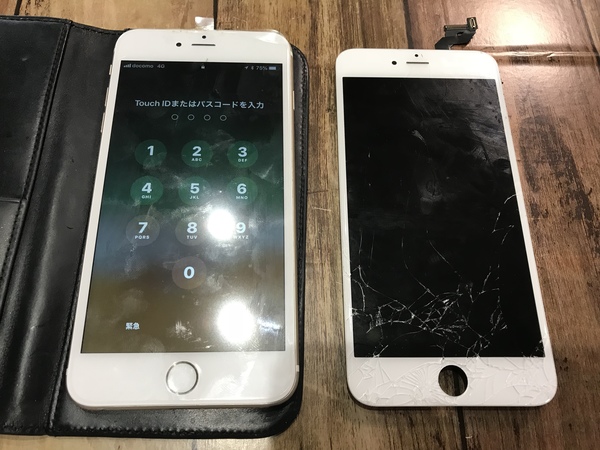 iPhone修理6S：ガラス修理交換｜宮崎アイフォン修理はお任せください！