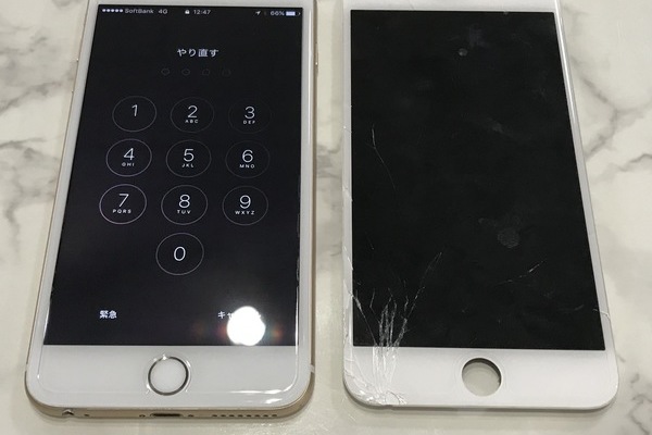 iPhone6：ガラス割れ･パネル割れ修理｜宮崎のiPhone修理【iPhone修理工房 宮崎店】